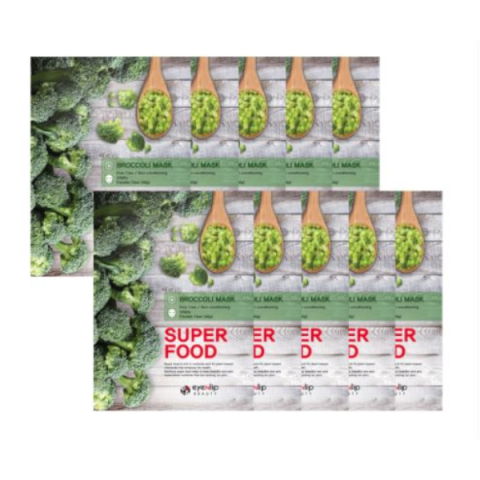 EYENLIP - Masque Super Alimentaire - 10pièces - Broccoli