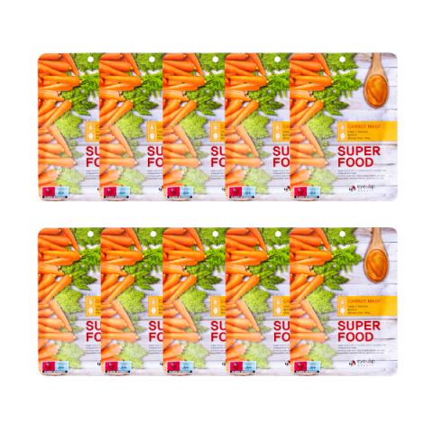 EYENLIP - Masque Super Alimentaire - 10pièces - Carrot EYENLIP - Masque Super Alimentaire - 10pièces - Carrot