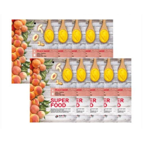 EYENLIP - Masque Super Alimentaire - 10pièces - Peach