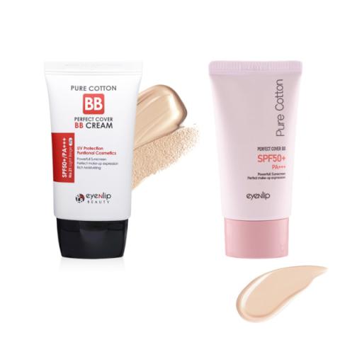EYENLIP - Pure Cotton Perfect Cover BB Cream SPF50 + PA +++ - 30g - No. 21 Light Beige