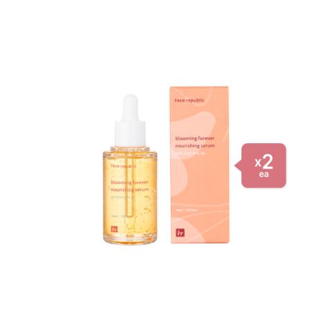face republic Blooming Forever Nourishing Serum - 45ml (2ea) Set face republic Blooming Forever Nourishing Serum - 45ml (2ea) Set