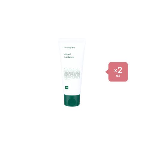face republic - CICA Gel Moisturizer - 50ml (2ea) Set