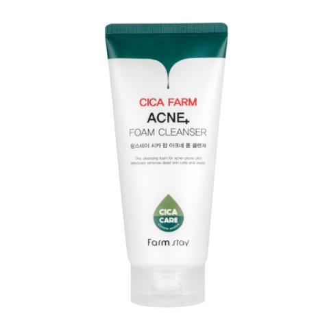 Farm Stay - Cica Farm Mousse nettoyante contre l'acné - 180ml
