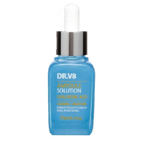 Farm Stay - Dr-V8 Ampoule Solution - Acide Hyaluronique - 30ml