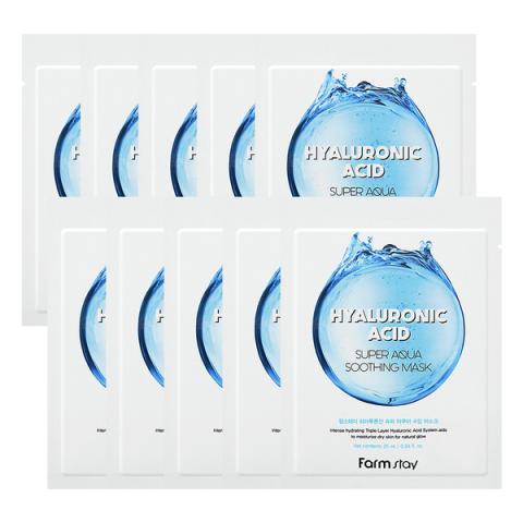 Farm Stay - Masque Apaisant Super Aqua Acide Hyaluronique -... Farm Stay - Masque Apaisant Super Aqua Acide Hyaluronique -...