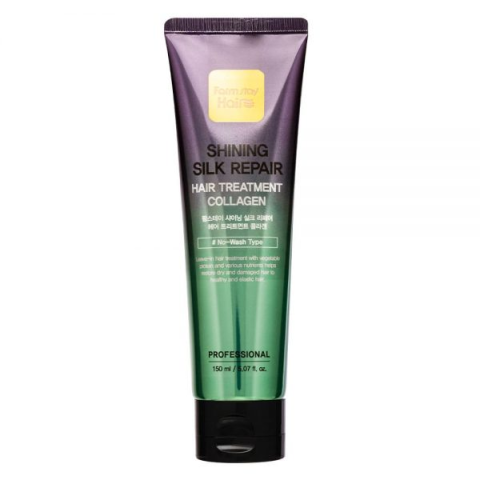 Farm Stay - Shining Silk Réparation de cheveux Collagène - 150ml