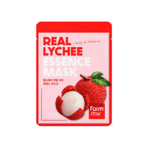 Farm Stay - Véritable Masque Essence Litchi - 23ml*1pièces