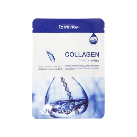 Farm Stay - Visible Difference Feuille de masque - Collagen - 1pièce
