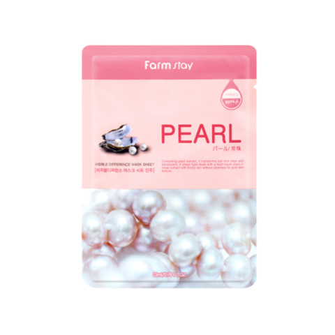 Farm Stay - Visible Difference Feuille de masque - Pearl - 1pièce