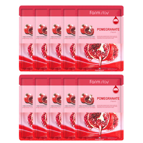 Farm Stay - Visible Difference Feuille de masque - Pomegranate -... Farm Stay - Visible Difference Feuille de masque - Pomegranate -...