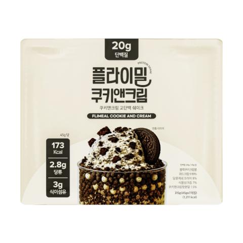Flimeal - Shake protéiné - 45g x 7packs - Cookie and Cream Flimeal - Shake protéiné - 45g x 7packs - Cookie and Cream