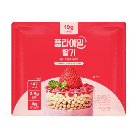 Flimeal - Shake protéiné - 45g x 7packs - Strawberry