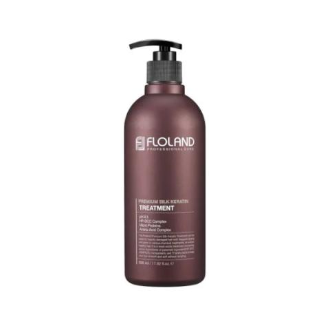 Floland - Traitement Premium à la Kératine de Soie - 530ml Floland - Traitement Premium à la Kératine de Soie - 530ml