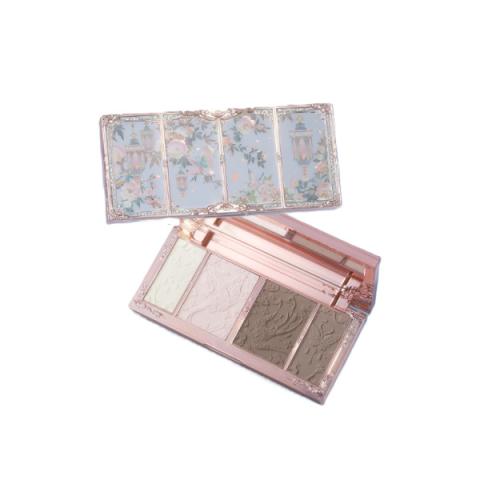 FlowerKnows - Palette contour et illuminatrice Butterfly Cloud Collar en relief - 16g - 01 Moon Shadow