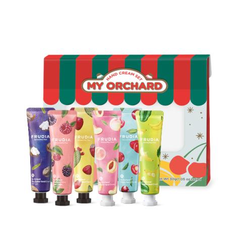 FRUDIA - My Orchard Coffret Crème Mains (Marché aux Fruits) - 30g*6 FRUDIA - My Orchard Coffret Crème Mains (Marché aux Fruits) - 30g*6