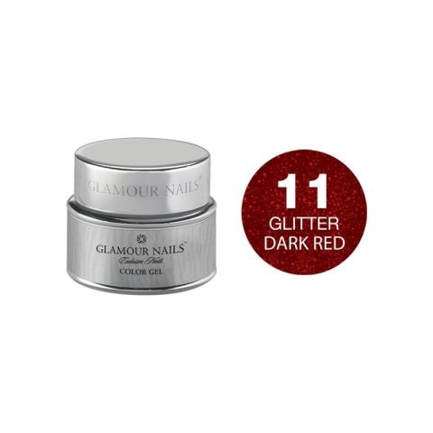 Gel glitter 11 dark red Glamour Nails 5ML Gel glitter 11 dark red Glamour Nails 5ML