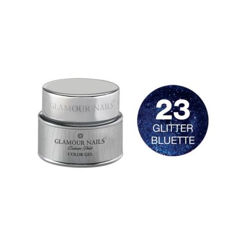 Gel glitter 23 bluette Glamour Nails 5ML Gel glitter 23 bluette Glamour Nails 5ML