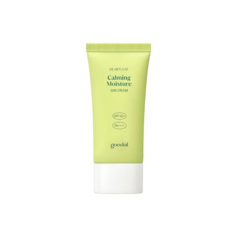 Goodal - Crème Solaire Hydratante Calmante Heartleaf SPF50+ PA++++
