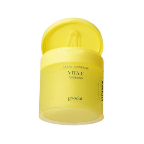 Goodal - Toner Pad Plus Vert Tangerine Vita-C - 70pièce - New Version Goodal - Toner Pad Plus Vert Tangerine Vita-C - 70pièce - New Version
