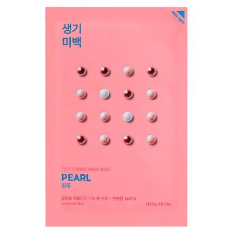 Holika Holika - Feuille de masque Pure Essence - Pearl - 1pièce