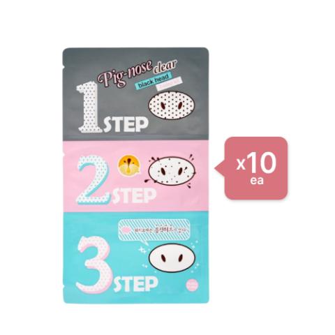 Holika Holika - Set kit 3 étapes Tête noire transparente Pig-Nose... Holika Holika - Set kit 3 étapes Tête noire transparente Pig-Nose...