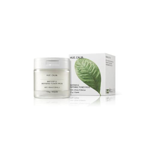 Hue Calm - Tampons de toner de raffinage aqueux - 90ea