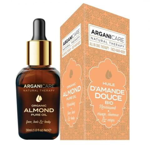 Huile d'Amande douce Bio 3-1 Arganicare 30 ml
