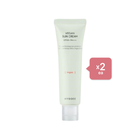 HYGGEE Vegan Sun Cream SPF50+ PA++++ - 50ml (2ea) Set