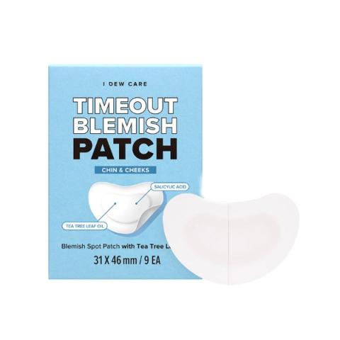 I DEW CARE - Timeout Blemish Patch Menton & Joues - 31x46mm*9ea I DEW CARE - Timeout Blemish Patch Menton & Joues - 31x46mm*9ea