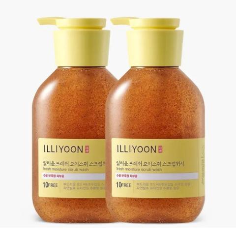 ILLIYOON - Coffret spécial de gommage hydratant frais - 400ml + 400ml ILLIYOON - Coffret spécial de gommage hydratant frais - 400ml + 400ml
