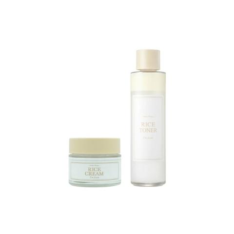 I'm From - Rice Toner - 150ml (1ea) + Rice Cream - 50g (1ea) Set I'm From - Rice Toner - 150ml (1ea) + Rice Cream - 50g (1ea) Set