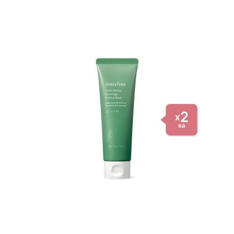 innisfree - Green Barley Gommage Peeling Mask (2ea) Set