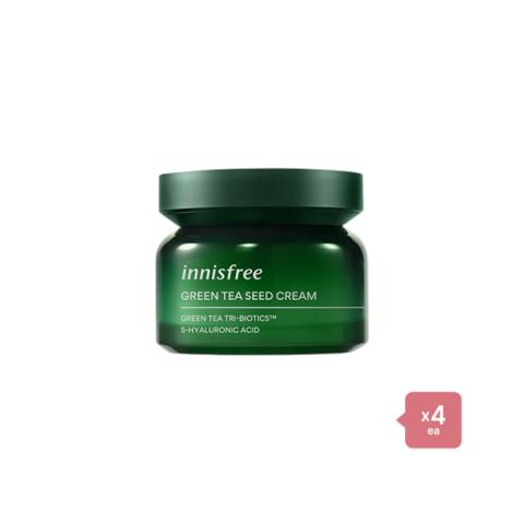 innisfree - Green Tea Seed Cream - 50ml - New Version (4ea) Set
