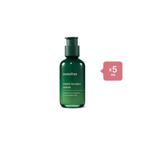 innisfree Green Tea Seed Serum - 80ml - 2022 New Version (5ea) Set