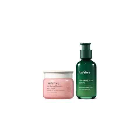 innisfree - Jeju Cherry Blossom Jelly Cream - 50ml (1ea)+ Green... innisfree - Jeju Cherry Blossom Jelly Cream - 50ml (1ea)+ Green...