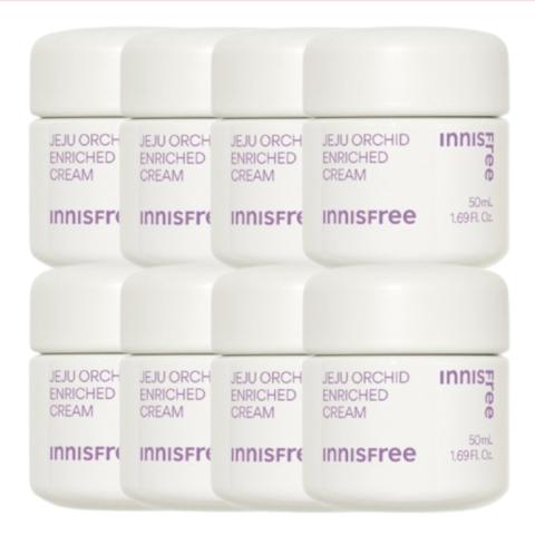 innisfree - Jeju Orchid Enriched Cream (8ea) Set