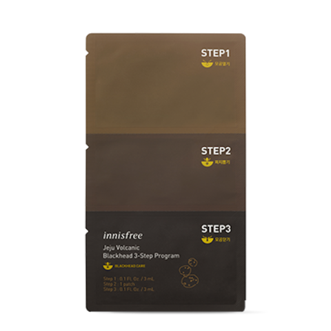 innisfree - Jeju volcanique, Programme Blackhead en 3 étapes