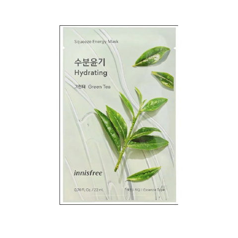 innisfree - Masque d'énergie à pression - 1pièce - Green Tea