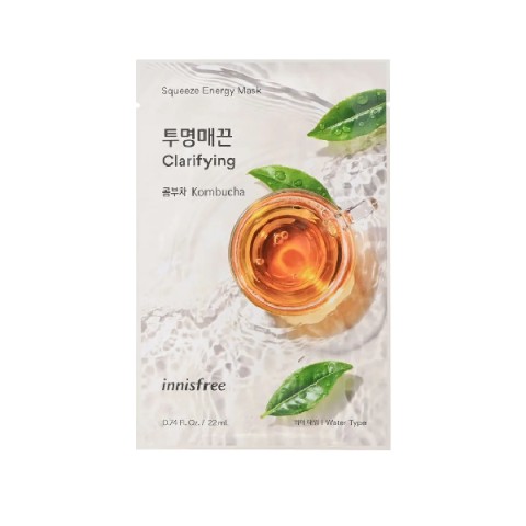 innisfree - Masque d'énergie à pression - 1pièce - Kombucha innisfree - Masque d'énergie à pression - 1pièce - Kombucha