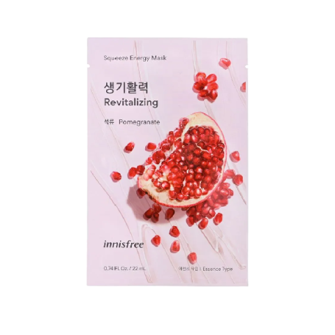 innisfree - Masque d'énergie à pression - 1pièce - Pomegranate innisfree - Masque d'énergie à pression - 1pièce - Pomegranate