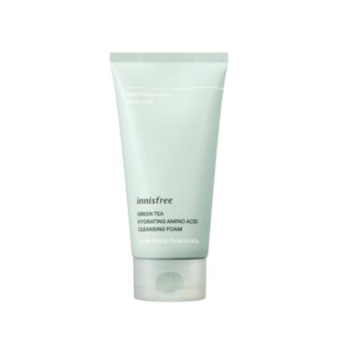 innisfree - Mousse nettoyante hydratante aux acides aminés au thé...