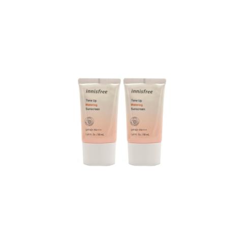 innisfree Tone Up Watering Sunscreen SPF50+ PA++++ - 50ml (2ea) Set