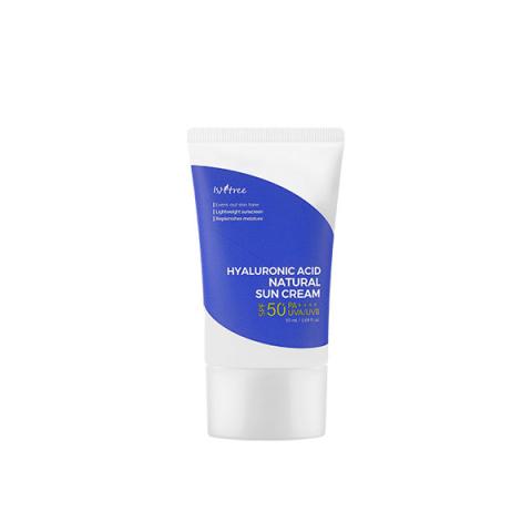 Isntree - Hyaluronic Acid Crème Solaire Naturelle SPF50+ PA++++ - 50ml
