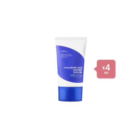 Isntree - Set Hyaluronic Acid Gel solaire aqueux (4ea) Isntree - Set Hyaluronic Acid Gel solaire aqueux (4ea)
