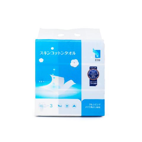 ITO - Lingette démaquillante et nettoyante pour le visage 2 en 1 -