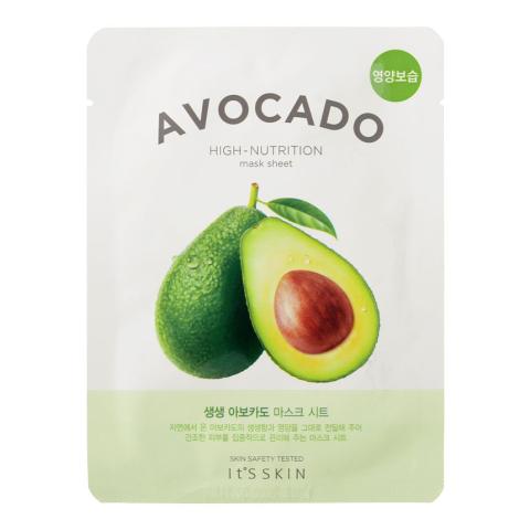 It's Skin - Le frais, Feuille de masque - Avocat - 1pièce