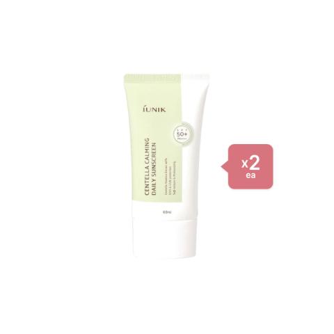 iUNIK Centella Calming Daily Sunscreen - 60ml (2ea) Set