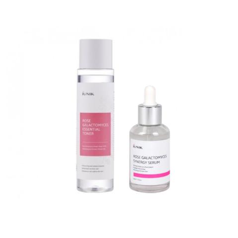 iUNIK Rose Galactomyces Evening Skin Tone Set