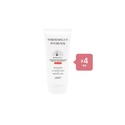 JIGOTT - Whitening UV Sun Block SPF 50+/PA+++ (4ea) Set JIGOTT - Whitening UV Sun Block SPF 50+/PA+++ (4ea) Set