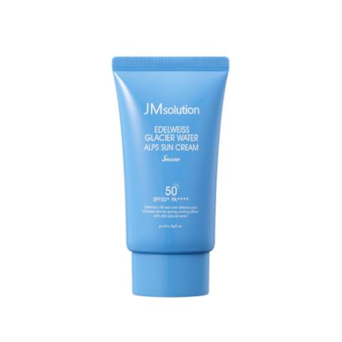 JMsolution - Edelweiss Glacier Water Alps Crème Solaire Neige...